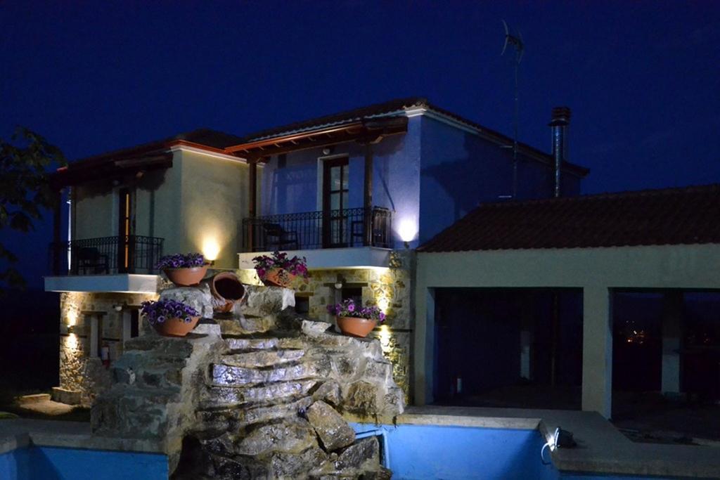 Prasino Horio Hotel Arnea Buitenkant foto