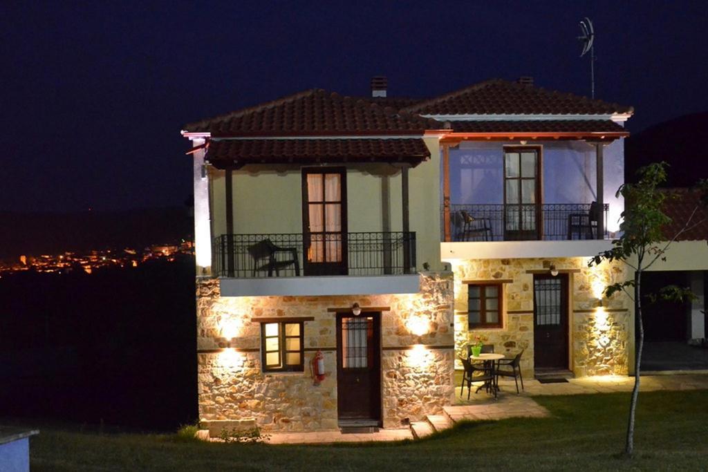 Prasino Horio Hotel Arnea Buitenkant foto