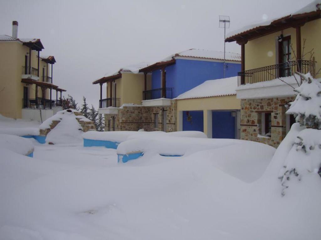 Prasino Horio Hotel Arnea Buitenkant foto