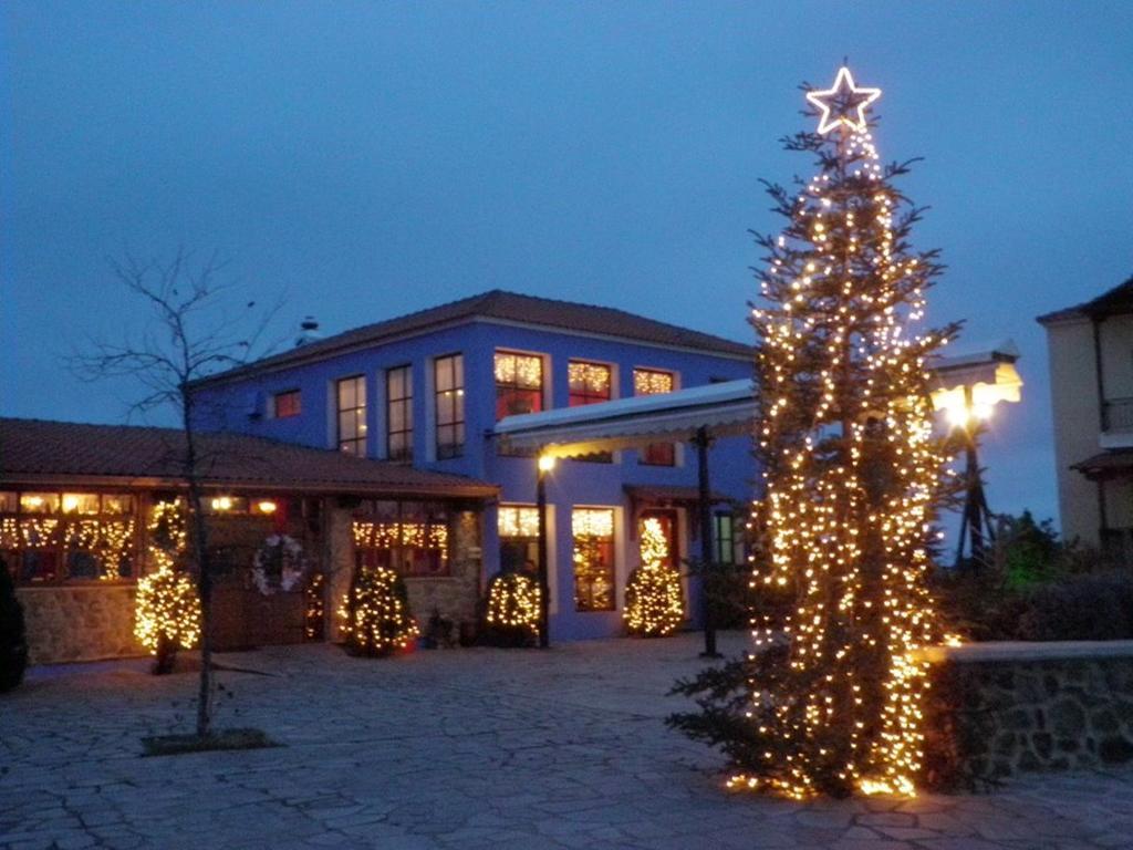 Prasino Horio Hotel Arnea Buitenkant foto