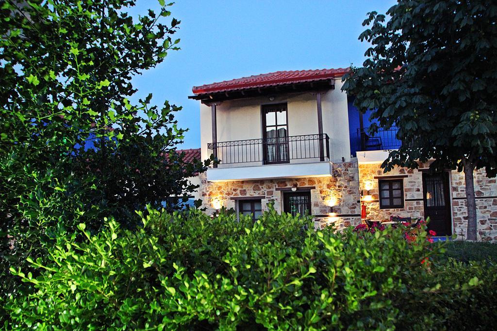 Prasino Horio Hotel Arnea Buitenkant foto