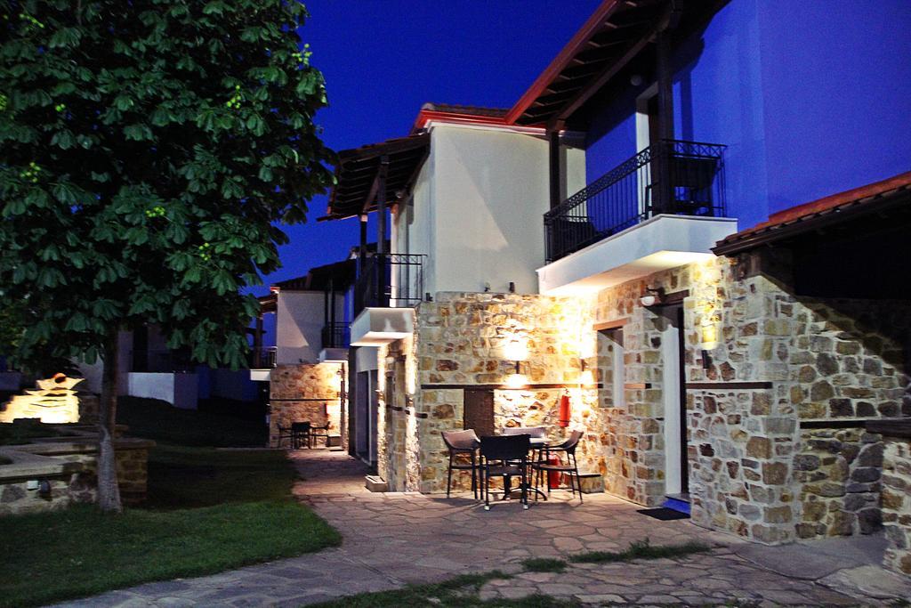 Prasino Horio Hotel Arnea Buitenkant foto